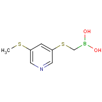 CAS: 913835-66-2 | OR3334 | 5-(Methylthio)pyridin-3-ylthiomethylboronic acid