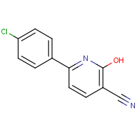 CAS: 23148-51-8 | OR33350 | 6-(4-Chlorophenyl)-2-oxo-1,2-dihydropyridine-3-carbonitrile