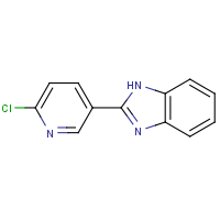 CAS:54661-55-1 | OR33357 | 2-(6-Chloropyridin-3-yl)-1H-1,3-benzodiazole