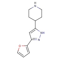 CAS: 111897-11-1 | OR33362 | 4-[3-(Furan-2-yl)-1H-pyrazol-5-yl]piperidine