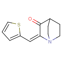 CAS: 82955-19-9 | OR33365 | (2E)-2-[(Thiophen-2-yl)methylidene]-1-azabicyclo[2.2.2]octan-3-one