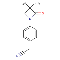 CAS: 478262-00-9 | OR33369 | 2-[4-(3,3-Dimethyl-2-oxoazetidin-1-yl)phenyl]acetonitrile