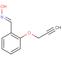 CAS:55241-70-8 | OR33397 | (E)-N-{[2-(Prop-2-yn-1-yloxy)phenyl]methylidene}hydroxylamine