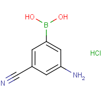 CAS: 913835-26-4 | OR3340 | 3-Amino-5-cyanobenzeneboronic acid hydrochloride