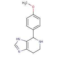 CAS:4875-49-4 | OR33404 | 4-(4-Methoxyphenyl)-3H,4H,5H,6H,7H-imidazo[4,5-c]pyridine