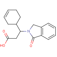 CAS:866144-53-8 | OR33407 | 3-(Cyclohex-3-en-1-yl)-3-(1-oxo-2,3-dihydro-1H-isoindol-2-yl)propanoic acid