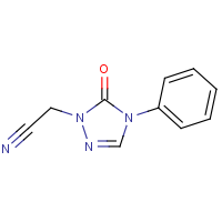 CAS: 866149-44-2 | OR33427 | 2-(5-Oxo-4-phenyl-4,5-dihydro-1H-1,2,4-triazol-1-yl)acetonitrile