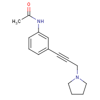 CAS:885950-23-2 | OR33443 | N-{3-[3-(Pyrrolidin-1-yl)prop-1-yn-1-yl]phenyl}acetamide