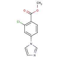 CAS: 952182-93-3 | OR33452 | Methyl 2-chloro-4-(1H-imidazol-1-yl)benzoate