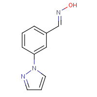 CAS: 1017782-43-2 | OR33459 | (E)-N-{[3-(1H-Pyrazol-1-yl)phenyl]methylidene}hydroxylamine