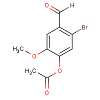 CAS: 52783-83-2 | OR3346 | 4-Acetoxy-2-bromo-5-methoxybenzaldehyde
