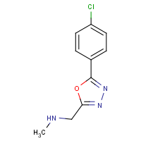 CAS: 1017782-52-3 | OR33471 | {[5-(4-Chlorophenyl)-1,3,4-oxadiazol-2-yl]methyl}(methyl)amine