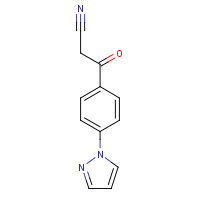 CAS: 1176541-33-5 | OR33476 | 3-Oxo-3-[4-(1H-pyrazol-1-yl)phenyl]propanenitrile
