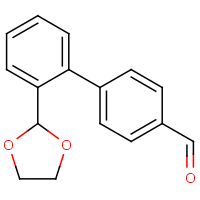 CAS: 1135282-91-5 | OR33481 | 2'-(1,3-Dioxolan-2-yl)-[1,1'-biphenyl]-4-carbaldehyde