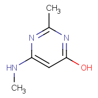 CAS: 857414-73-4 | OR33486 | 2-Methyl-6-(methylamino)pyrimidin-4-ol