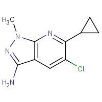 CAS: 1135283-21-4 | OR33494 | 5-Chloro-6-cyclopropyl-1-methyl-1H-pyrazolo[3,4-b]pyridin-3-amine