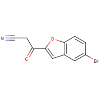 CAS:1135283-25-8 | OR33528 | 3-(5-Bromo-1-benzofuran-2-yl)-3-oxopropanenitrile