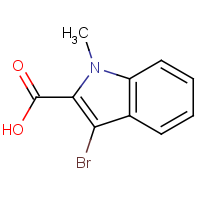 CAS: 499983-77-6 | OR33530 | 3-Bromo-1-methyl-1H-indole-2-carboxylic acid