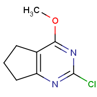 CAS: 81532-47-0 | OR33556 | 2-Chloro-4-methoxy-5H,6H,7H-cyclopenta[d]pyrimidine