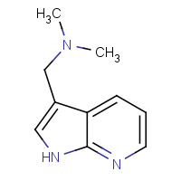 CAS: 5654-92-2 | OR33563 | Dimethyl({1H-pyrrolo[2,3-b]pyridin-3-yl}methyl)amine