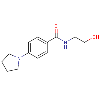 CAS: 952183-27-6 | OR33569 | N-(2-Hydroxyethyl)-4-(pyrrolidin-1-yl)benzamide
