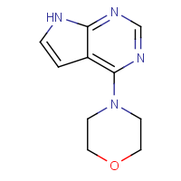 CAS: 90870-83-0 | OR33594 | 4-{7H-Pyrrolo[2,3-d]pyrimidin-4-yl}morpholine