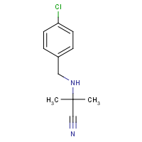 CAS: 1018265-80-9 | OR33597 | 2-{[(4-Chlorophenyl)methyl]amino}-2-methylpropanenitrile