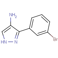 CAS: 1171492-86-6 | OR33619 | 3-(3-Bromophenyl)-1H-pyrazol-4-amine
