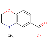 CAS:532391-92-7 | OR33633 | 4-Methyl-3,4-dihydro-2H-1,4-benzoxazine-6-carboxylic acid