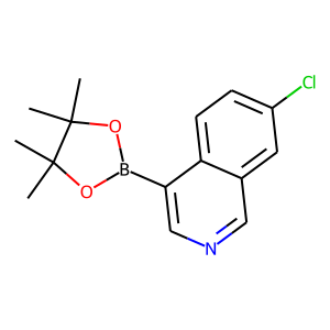 CAS:1280574-77-7 | OR33670 | 7-Chloro-4-(4,4,5,5-tetramethyl-1,3,2-dioxaborolan-2-yl)isoquinoline