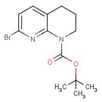 CAS: 1375301-99-7 | OR33671 | 7-Bromo-1,2,3,4-tetrahydro-1,8-naphthyridine, N1-BOC protected