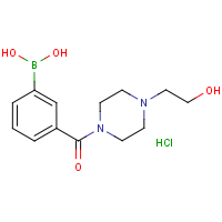 CAS: 957060-95-6 | OR3372 | 3-{[4-(2-Hydroxyethyl)piperazin-1-yl]carbonyl}benzeneboronic acid hydrochloride