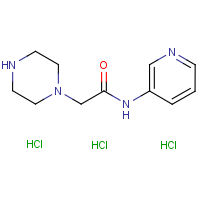 CAS: 808764-17-2 | OR3376 | 2-(Piperazin-1-yl)-N-(pyridin-3-yl)acetamide trihydrochloride