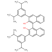 CAS: 1435948-31-4 | OR340002 | (R)-3,3'-Bis(3,5-diisopropylphenyl)-[1,1'-binapthalene]-2,2'-diol