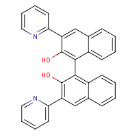 CAS: CAS 957952-61-3 | OR340008 | (R)-3,3'-Di(pyridin-2-yl)-[1,1'-binapthalene]-2,2'-diol