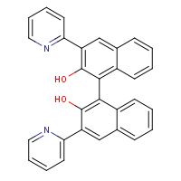 CAS: 862856-02-8 | OR340009 | (S)-3,3'-Di(pyridin-2-yl)-[1,1'-binapthalene]-2,2'-diol