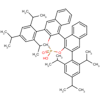 CAS:874948-63-7 | OR340025 | (S)-3,3'-Bis(2,4,6-triIsopropylphenyl)-1,1'-binapthyl-2,2'-diyl hydrogenphosphate