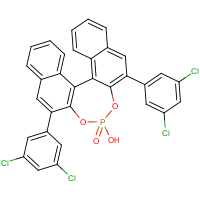 CAS:1191451-24-7 | OR340028 | (R)-3,3'-Bis(3,5-dichlorophenyl)-1,1'-binapthyl-2,2'-diyl hydrogenphosphate