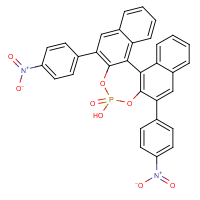 CAS: 878111-16-1 | OR340031 | (S)-3,3'-Bis(4-nitrophenyl)-1,1'-binapthyl-2,2'-diyl hydrogenphosphate