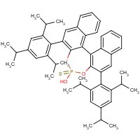 CAS:  | OR340036 | (S)-4-Hydroxy-2,6-bis(2,4,6-triisopropylphenyl)dinaphtho[2,1-d:1',2'-f][1,3,2]dioxaphosphepine 4-sul
