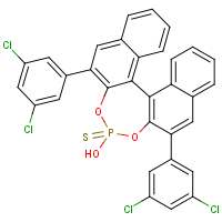 CAS:1706463-50-4 | OR340037 | (S)-2,6-Bis(3,5-dichlorophenyl)-4-hydroxydinaphtho[2,1-d:1',2'-f][1,3,2]dioxaphosphepine 4-sulfide