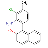 CAS: 1424386-46-8 | OR340056 | 1-(2-Amino-3-chloro-4-methylphenyl)naphthalen-2-ol