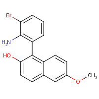 CAS: 1424386-62-8 | OR340061 | 1-(2-Amino-3-bromophenyl)-6-methoxynaphthalen-2-ol