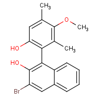 CAS: 1832513-59-3 | OR340063 | 3-Bromo-1-(6-hydroxy-3-methoxy-2,4-dimethylphenyl)-naphthalen-2-ol