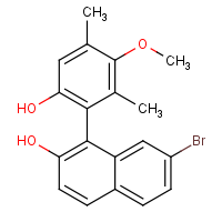 CAS: 1832513-65-1 | OR340065 | 7-Bromo-1-(6-hydroxy-3-methoxy-2,4-dimethylphenyl)naphthalen-2-ol