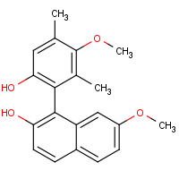 CAS: 1832513-67-3 | OR340067 | 1-(6-Hydroxy-3-methoxy-2,4-dimethylphenyl)-7-methoxynaphthalen-2-ol