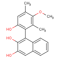 CAS: 1832513-68-4 | OR340068 | 1-(6-Hydroxy-3-methoxy-2,4-dimethylphenyl)naphthalene-2,3-diol
