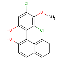 CAS: 1980086-78-9 | OR340070 | 1-(2,4-Dichloro-6-hydroxy-3-methoxyphenyl)naphthalen-2-ol