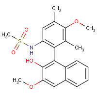 CAS: 1832514-13-2 | OR340078 | 1-(6-(Methylsulfonamido)-3-methoxy-2,4-dimethylphenyl)-3-methoxynaphthalen-2-ol