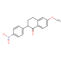 CAS: 1451449-50-5 | OR340114 | 6-Methoxy-2-(4-nitrophenyl)-3,4-dihydronaphthalen-1(2H)-one